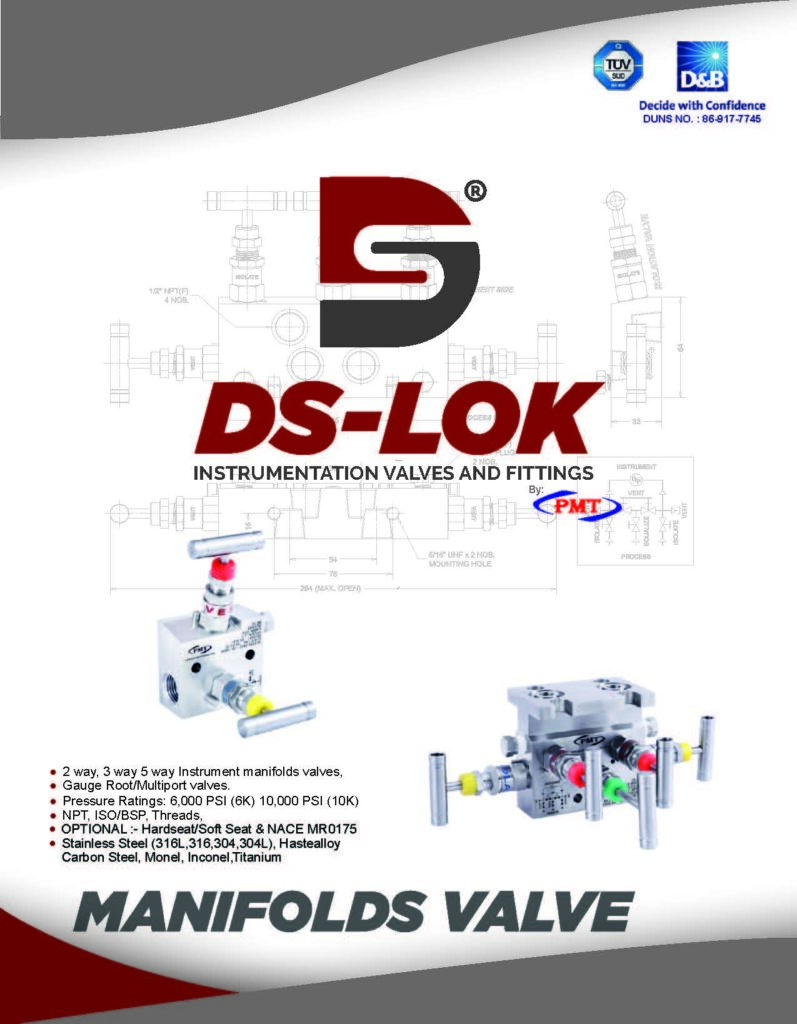 Manifolds Valve DSMexico DS-LOK