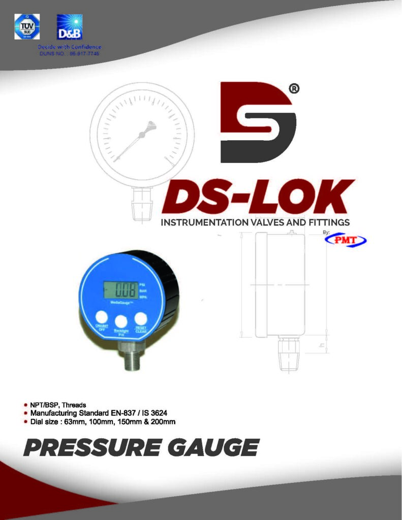 Pressure Gauge DS-LOK DSMexico