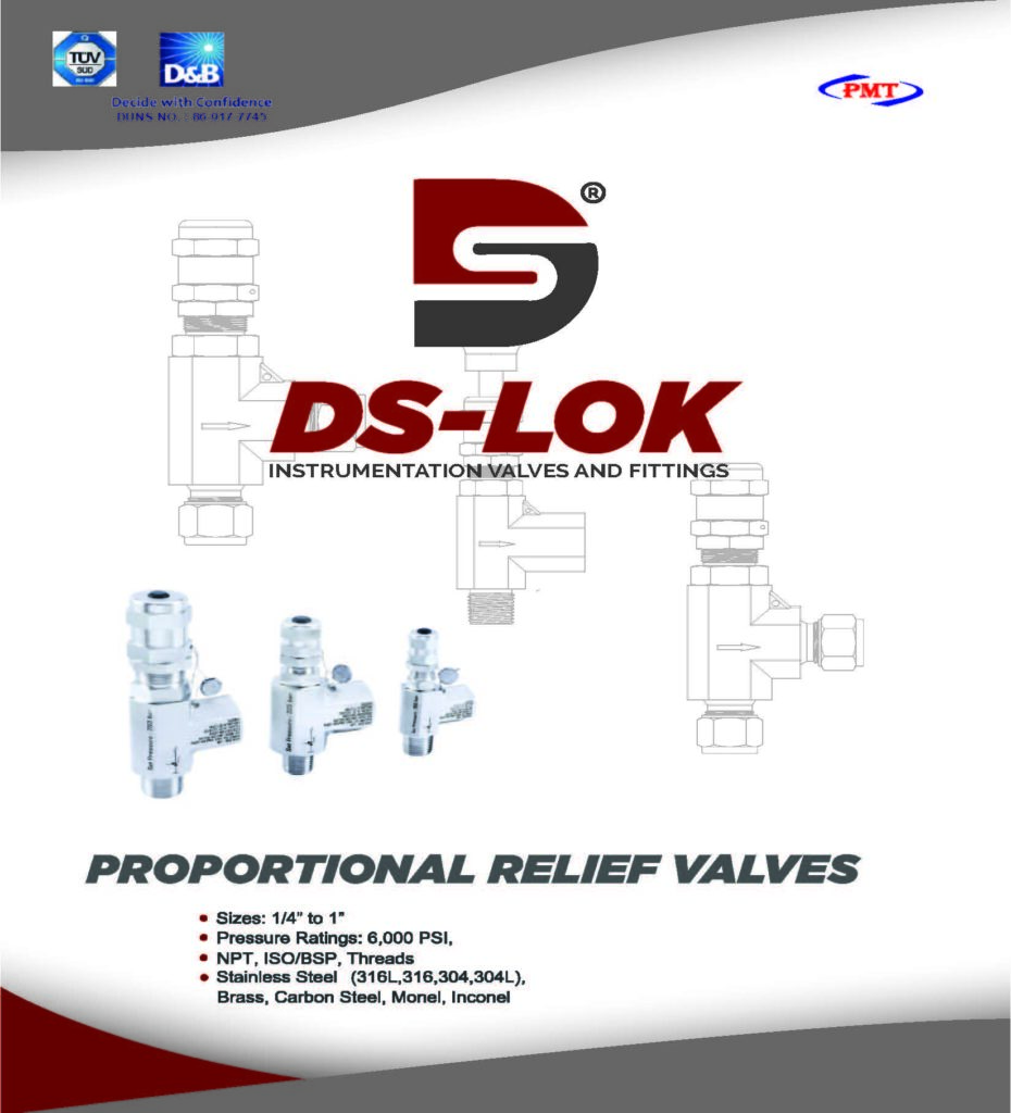 Proporcional Relief Valves DS-LOK DSMexico