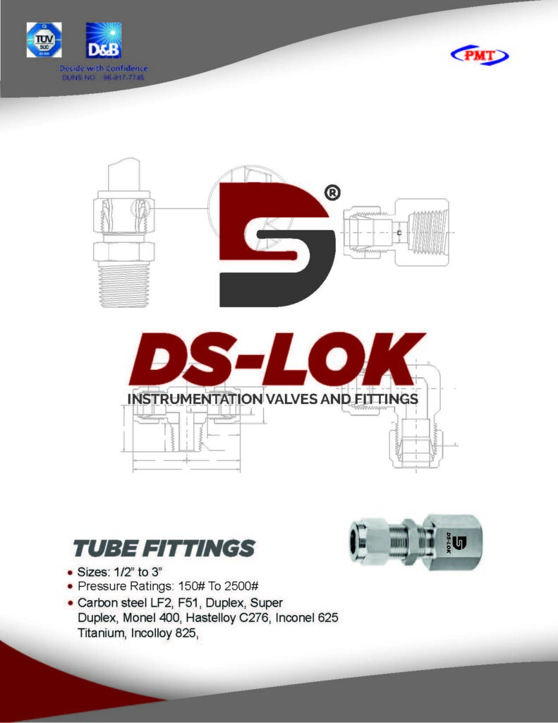 Tube Fittings DSLOK DSMexico